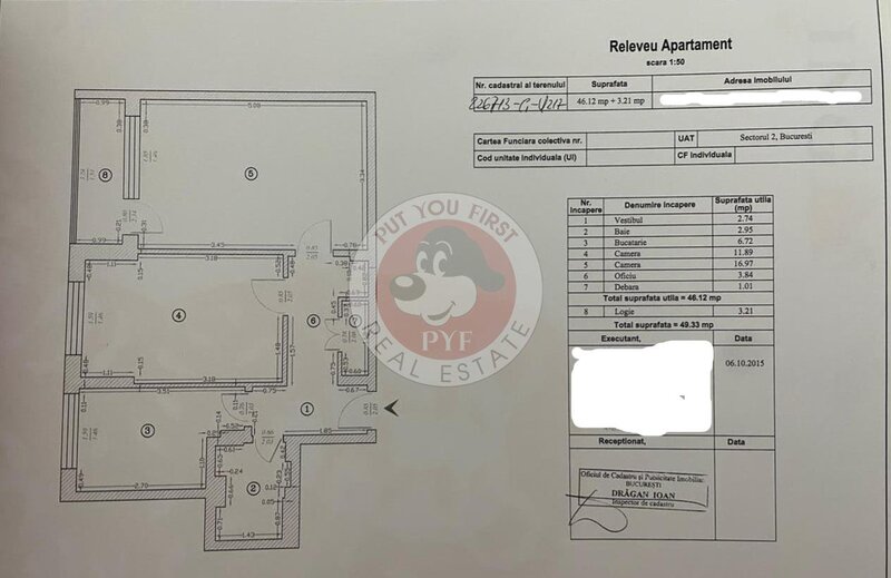 Obor l Apartament 2 camere l Decomandat l 50mp l B9935